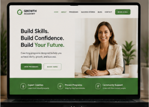 Coaching Business Website