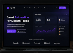 SaaS Startup Website