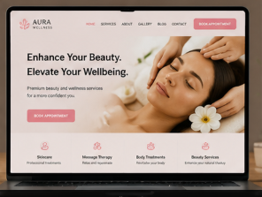 Beauty & Wellness Website